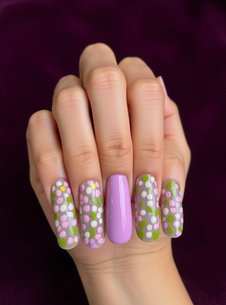 AI nail product beauty still